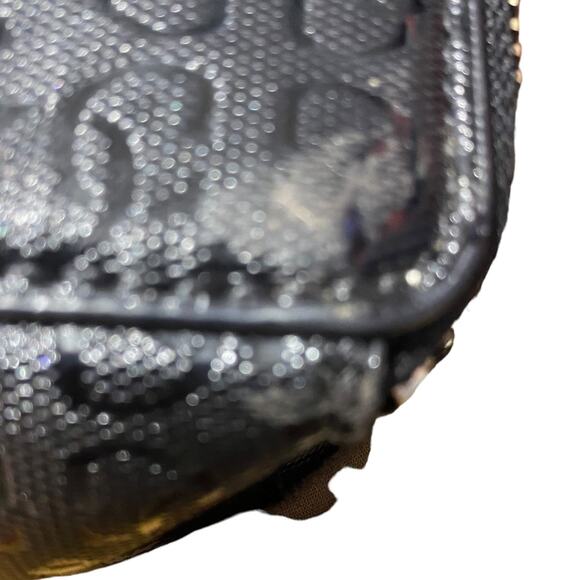 Guess Crossbody black rectangle purse with chain and leather strap - Picture 11 of 13